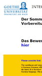 Mobile Screenshot of frankfurter-sommerkurse.be